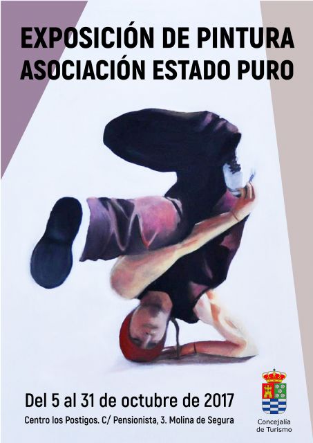 El Centro Los Postigos de Molina de Segura acoge la exposición de pintura JÓVENES ARTISTAS EN ESTADO PURO, de la Asociación Estado Puro, del  5 al 31 de octubre - 1, Foto 1