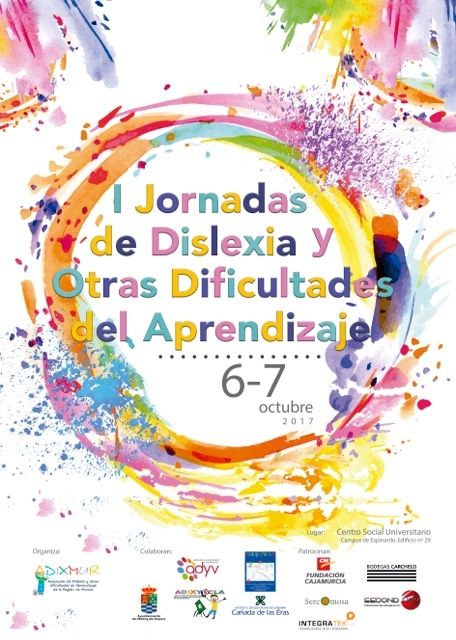 El Ayuntamiento de Molina de Segura colabora con ADIXMUR en la organización de las I Jornadas de Dislexia y otras Dificultades del Aprendizaje - 1, Foto 1