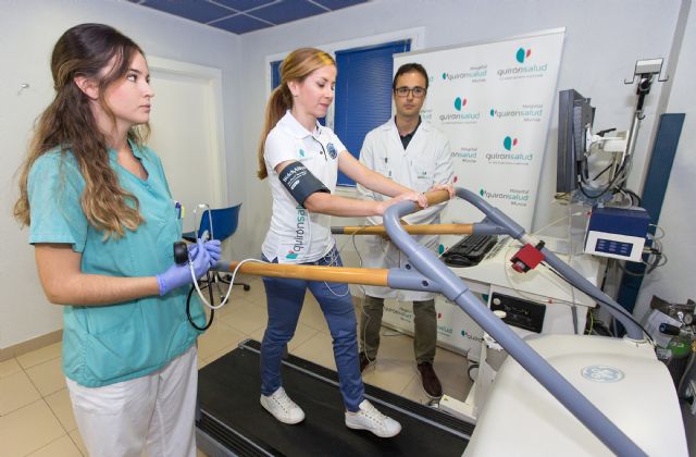 La participante cartagenera de Annapurna 2018, realiza las pruebas médicas en Hospital Quirónsalud Murcia - 3, Foto 3