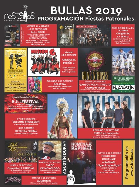 Bullas celebra sus Fiestas Patronales 2019 - 1, Foto 1