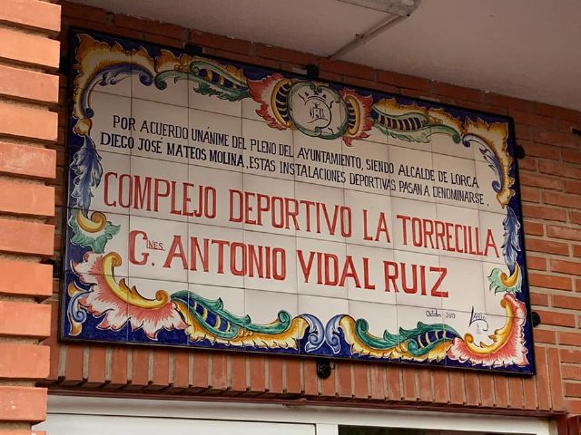 El deporte lorquino rinde homenaje a Ginés Antonio Vidal - 1, Foto 1