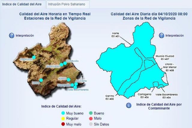 Desactivado el nivel preventivo por partículas en La Aljorra y Alumbres - 1, Foto 1