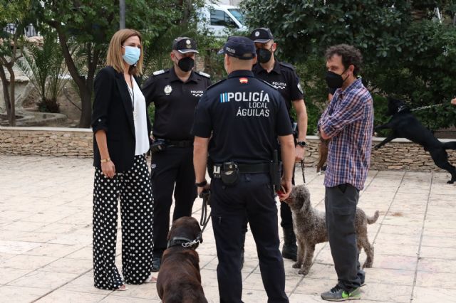 Archena acoge durante tres días un seminario interregional para el perfeccionamiento de perros policía - 2, Foto 2