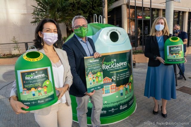 Ecovidrio pone en marcha en Cartagena la campaña ´Los Peque Recicladores´ para fomentar el reciclaje de envases de vidrio - 1, Foto 1