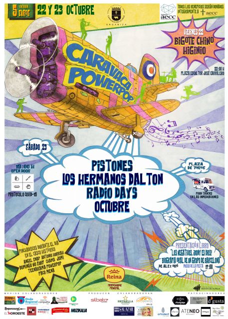 Vuelve el festival 'Caravaca Power Pop' con los conciertos de bandas emblema de este estilo musical y sesiones pinchadiscos en el casco histórico - 1, Foto 1