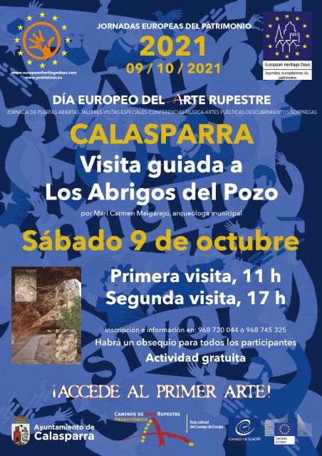 El Ayuntamiento de Calasparra organizará dos visitas guiadas gratuitas a LOS ABRIGOS DEL POZO con motivo del día europeo del arte rupestre - 1, Foto 1