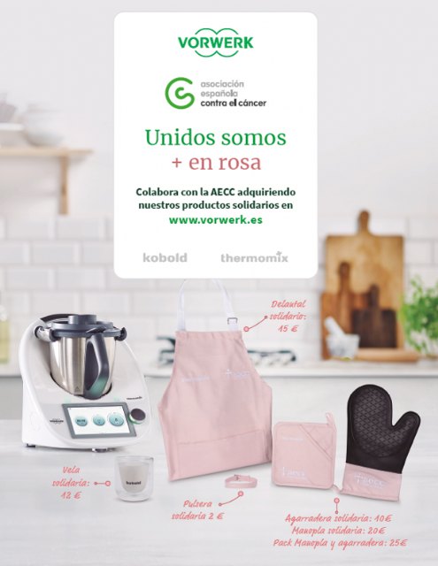 Unidos somos + en rosa, la nueva campaña de Thermomix® y Kobold en su lucha contra el cáncer de mama - 1, Foto 1