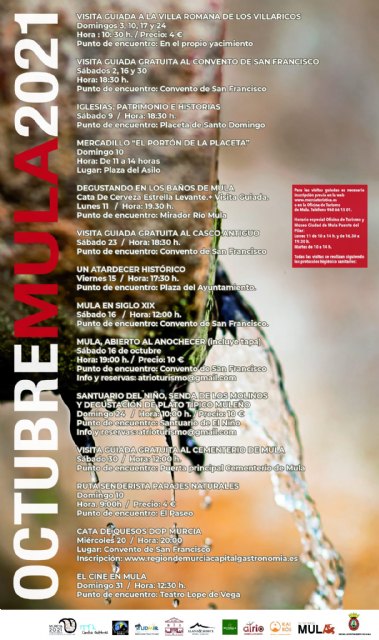 Visitas guiadas, degustaciones, senderismo y artesanía son las propuestas de Turismo para el mes de octubre - 1, Foto 1