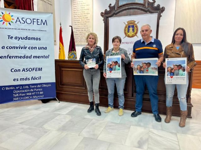 El Ayuntamiento de Lorca y ASOFEM colaboran en la programación de actividades para conmemorar el Día Mundial de la Salud Mental - 1, Foto 1