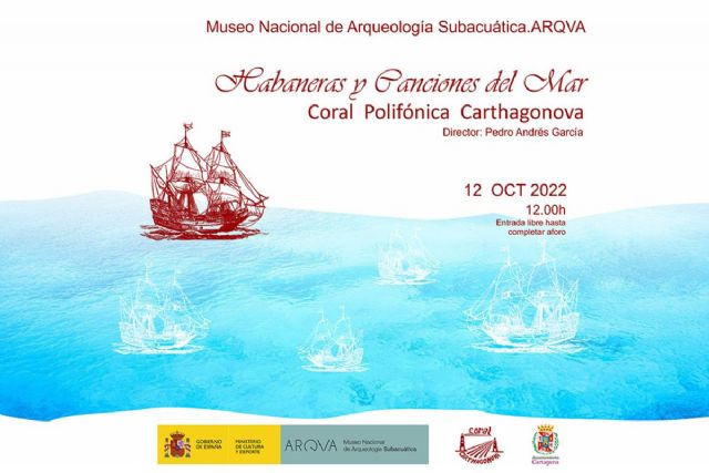 El Museo Nacional de Arqueología Subacuática acoge el concierto de Habaneras y Canciones del Mar por el día de la Hispanidad - 1, Foto 1