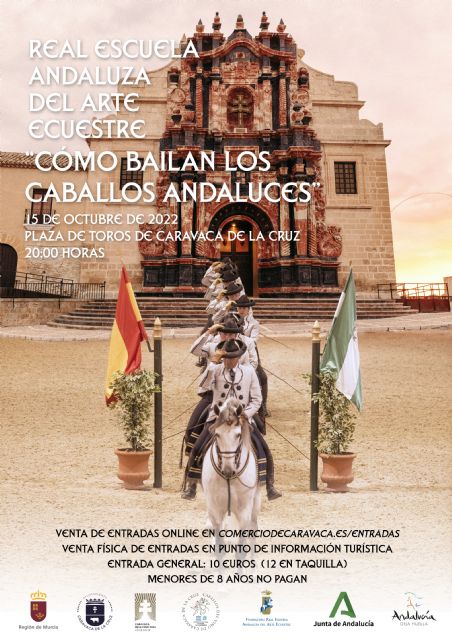 El espectáculo 'Cómo bailan los caballos andaluces' de la Real Escuela Andaluza de Arte Ecuestre regresa renovado a Caravaca veinte años después - 1, Foto 1