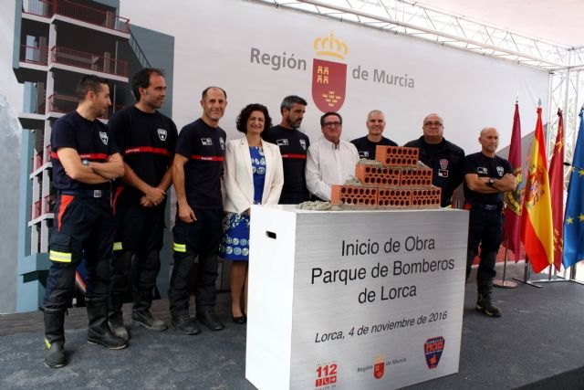 La Comunidad inicia las obras del nuevo parque de bomberos de Lorca que se prevé que concluyan en un año - 2, Foto 2