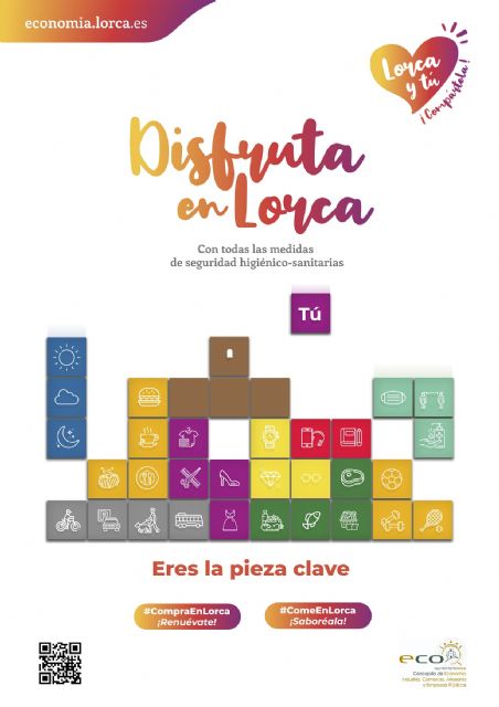 El Ayuntamiento inicia la nueva campaña Tú eres la pieza clave, ¡Disfruta en Lorca! - 1, Foto 1