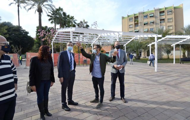 El renovado jardín Pintor Pedro Flores abrirá antes de que acabe el año con zonas diferenciadas por edades y más espacios de sombra - 3, Foto 3