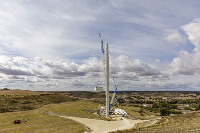 Iberdrola inicia la instalación del aerogenerador terrestre más potente de España - 1, Foto 1