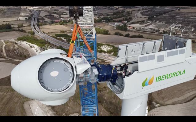 Iberdrola inicia la instalación del aerogenerador terrestre más potente de España - 2, Foto 2