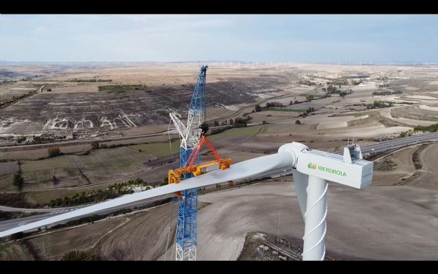 Iberdrola inicia la instalación del aerogenerador terrestre más potente de España - 4, Foto 4