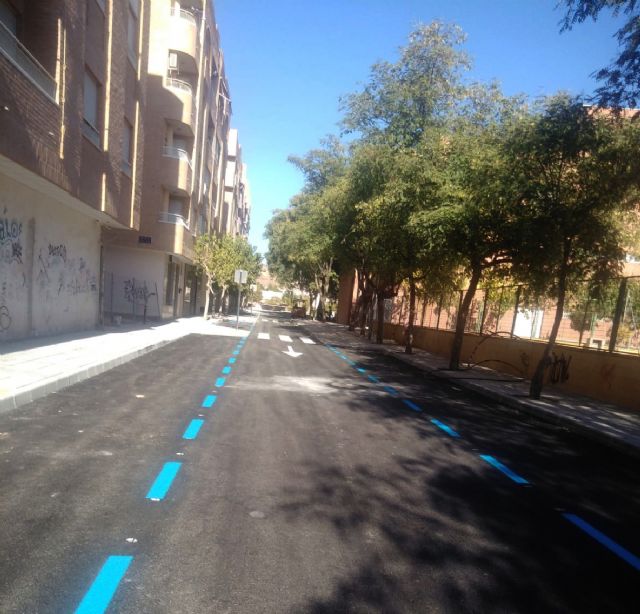 Fomento abre al tráfico cinco nuevas calles en el barrio lorquino de Santa Clara - 1, Foto 1
