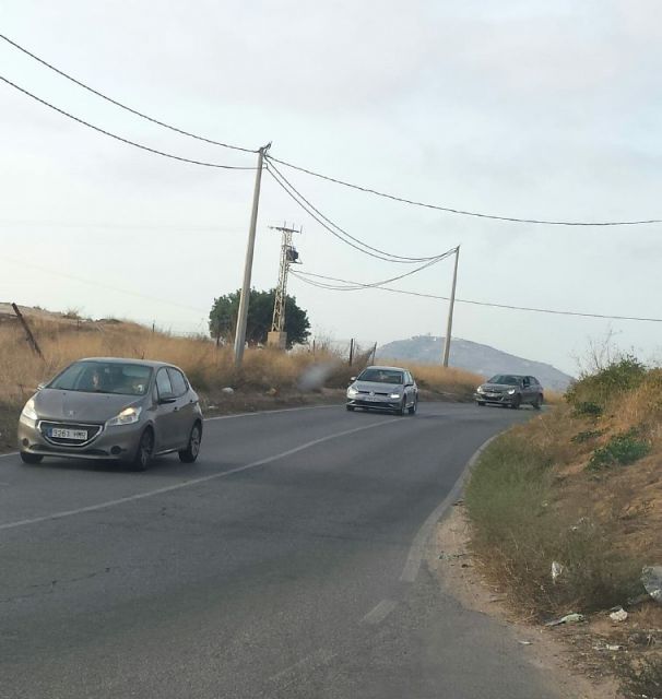 MC Cartagena consigue que el Gobierno empiece a reparar la carretera de La Asomada - 1, Foto 1