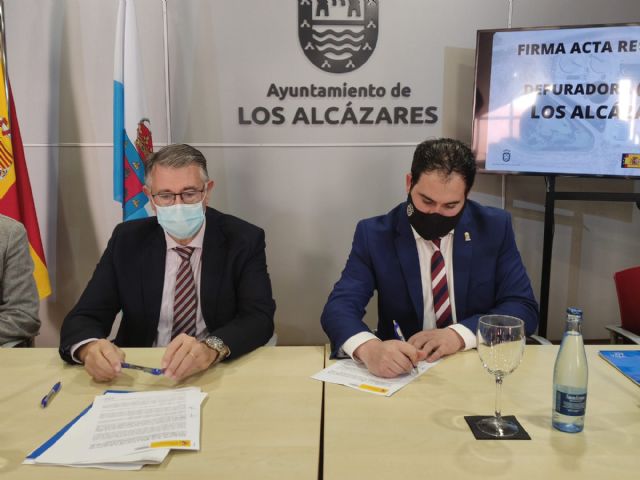 El Presidente de la CHS, Mario Urrea se ha reunido esta mañana con el alcalde de Los Alcázares - 1, Foto 1