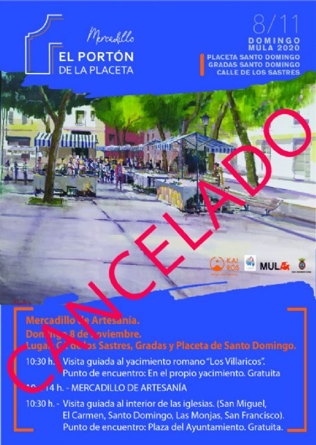 Se suspende el mercadillo de artesanía previsto para este fin de semana - 1, Foto 1