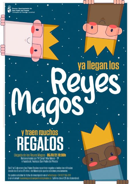 Papá Noel recibirá a los niños por videollamada y los Pajes Reales visitarán los hogares pinatarenses - 3, Foto 3