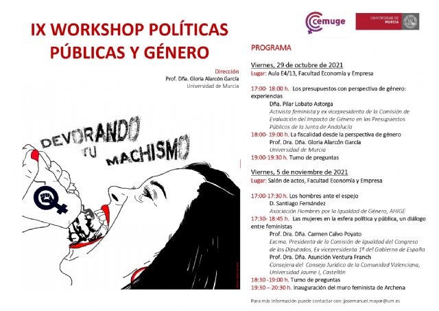 Carmen Calvo participa este viernes en un diálogo entre feministas de la esfera pública organizado por la UMU - 1, Foto 1