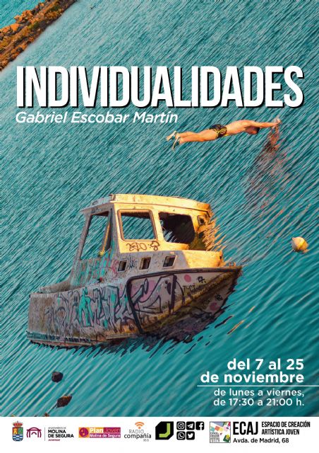 El Espacio de Creación Artística Joven de Molina de Segura acoge la exposición de INDIVIDUALIDADES, de Gabriel Escobar, del 7 al 25 de noviembre - 1, Foto 1