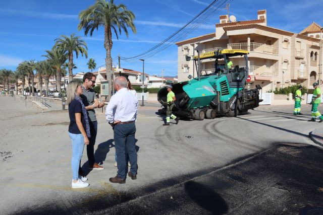 La alcaldesa de Águilas vuelve a solicitar a la Dirección General de Carreteras el arreglo de la RMD15 a su paso por Calabardina - 3, Foto 3
