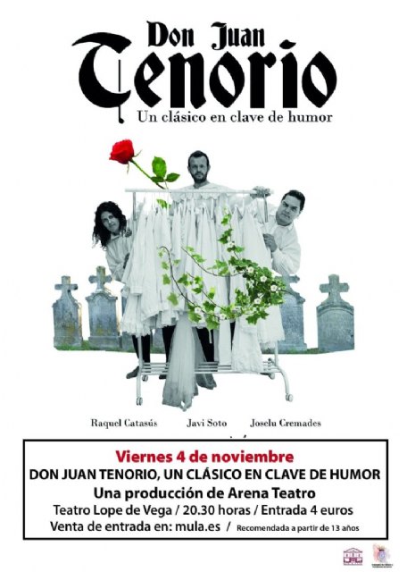 «Don Juan Tenorio. Un clásico en clave de humor» hoy en el Teatro Lope de Vega - 1, Foto 1