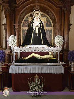 Un año más la Virgen de los Dolores se viste de luto en Alcalá del Río - 2, Foto 2
