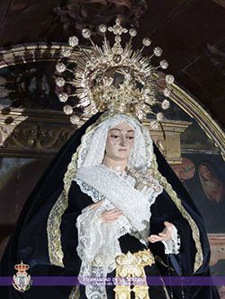Un año más la Virgen de los Dolores se viste de luto en Alcalá del Río - 4, Foto 4