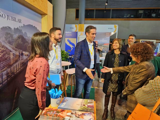 Caravaca participa en el fórum y feria especializada en turismo de peregrinaje ´Fairway´ de Santiago de Compostela - 1, Foto 1