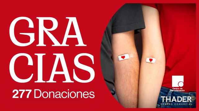 Thader y el Centro Regional de Hemodonación celebran una exitosa campaña de donación de sangre con la participación de 277 donantes - 1, Foto 1