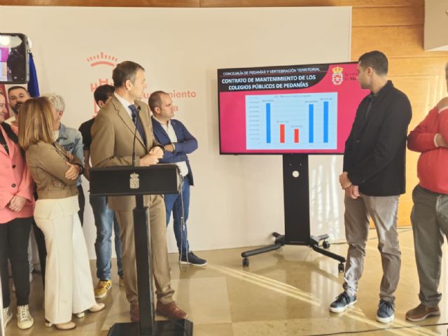 El Ayuntamiento destina más de 3,2 millones para mantener y reparar incidencias de los colegios públicos de las pedanías los próximos 5 años - 4, Foto 4