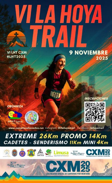 La pedanía de La Hoya acoge el próximo domingo la sexta edición de la carrera solidaria LHT a beneficio de APAT Lorca - 3, Foto 3
