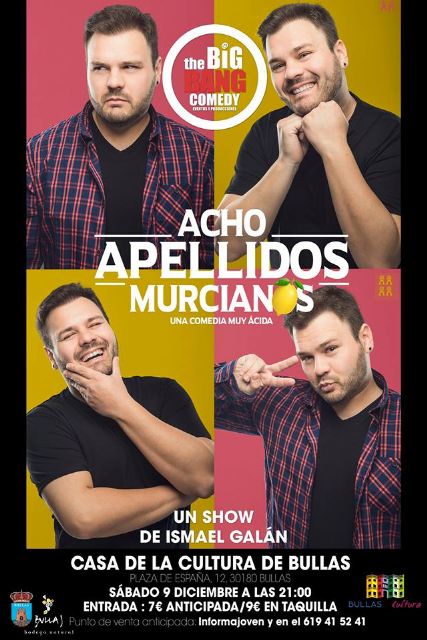 'Acho apellidos murcianos' en el auditorio de la Casa de Cultura - 1, Foto 1