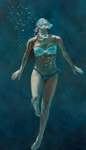 Perla Fuertes muestra su obra Caja de agua en la galera Bisel de Cartagena, Foto 3