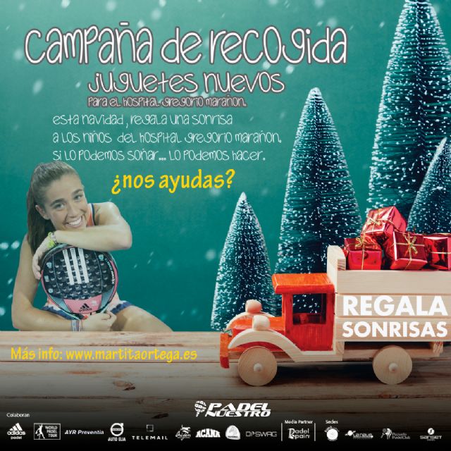 Padel Nuestro se une a la campaña Regala Sonrisas, de Marta Ortega, para recoger juguetes para niños hospitalizados - 2, Foto 2