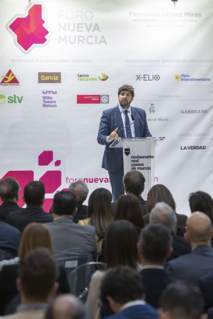 López Miras: Ante la deriva del Gobierno de España, tenemos que reaccionar a tiempo para que la Región ocupe el lugar que se merece - 1, Foto 1