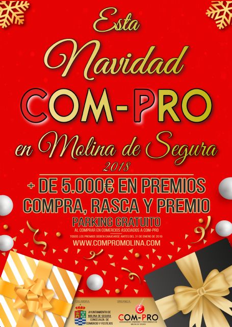 Esta Navidad COM-PRO en Molina de Segura 2018, nueva campaña navideña del comercio molinense - 3, Foto 3