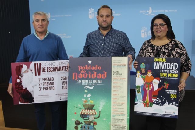 San Pedro del Pinatar incentiva las compras navideñas en el pequeño comercio con sorteos, concursos de escaparates y actividades infantiles - 1, Foto 1