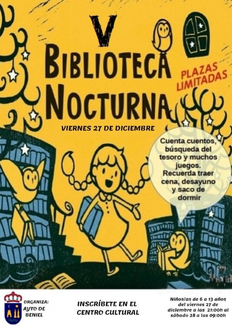 V Biblioteca Nocturna en Beniel - 1, Foto 1