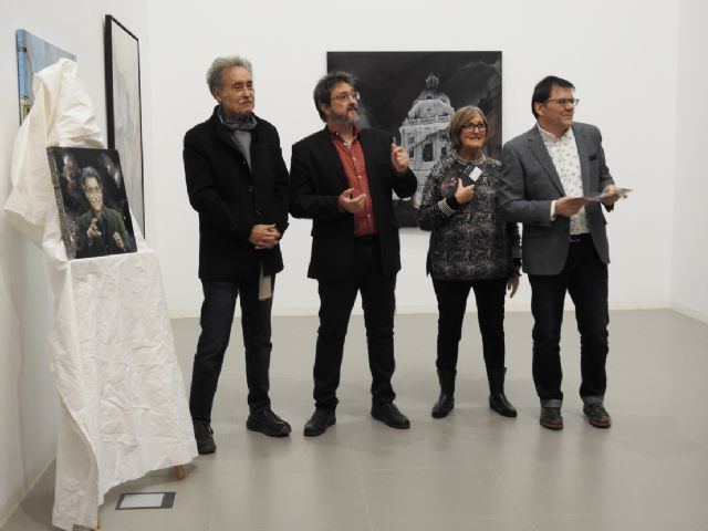 El pintor Antonio Tapia ofrece una última visita guiada en la clausura de su exposición en la Fundación Pedro Cano - 3, Foto 3