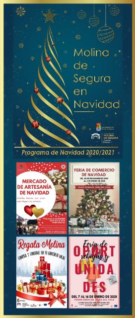 La Navidad 2020-2021 de Molina de Segura llega cargada de un amplio programa de actividades culturales, musicales, artesanales y comerciales - 2, Foto 2