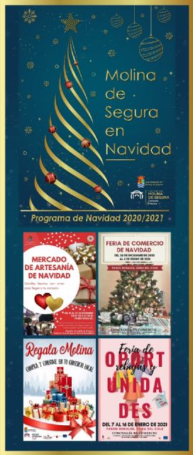 La Navidad 2020-2021 de Molina de Segura llega cargada de un amplio programa de actividades culturales, musicales, artesanales y comerciales - 2, Foto 2