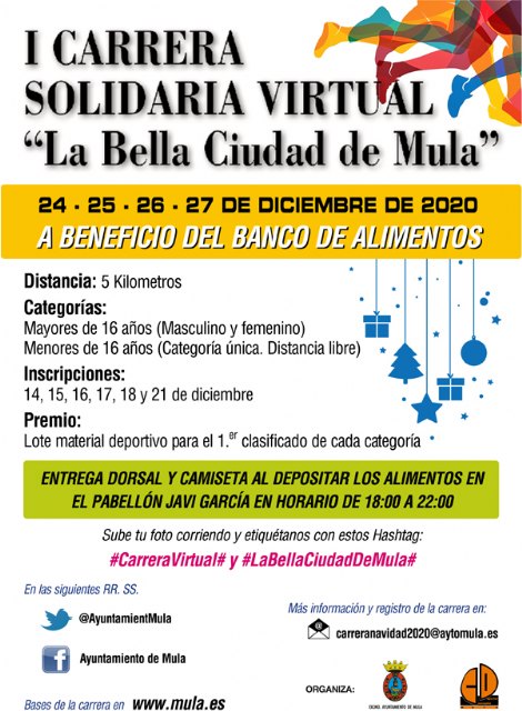 I Carrera solidaria virtual «La Bella Ciudad de Mula» - 1, Foto 1