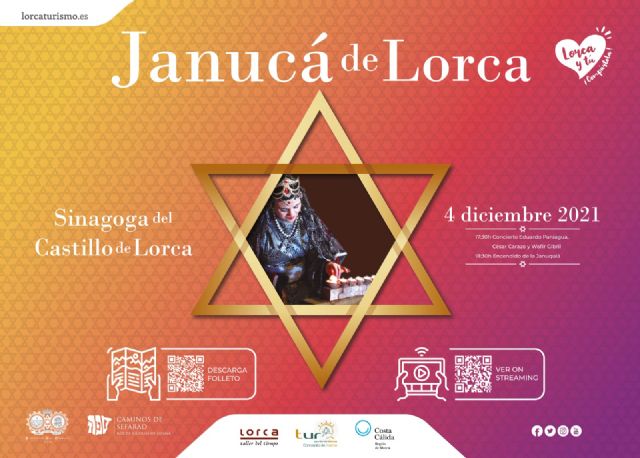 Siete luminarias se encenderán en la Janucá de Lorca, fiesta judía que se celebrará en la Sinagoga de Lorca esta tarde tras un concierto de música medieval y sefardí - 2, Foto 2