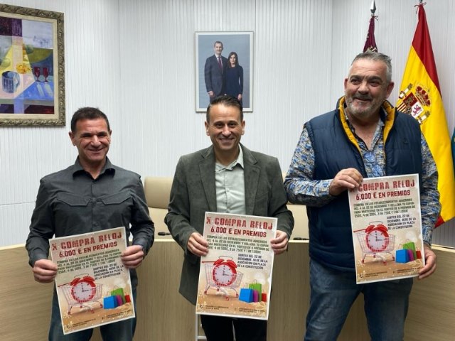 Alhama de Murcia recupera la “Compra Reloj” para fomentar el comercio local - 1, Foto 1