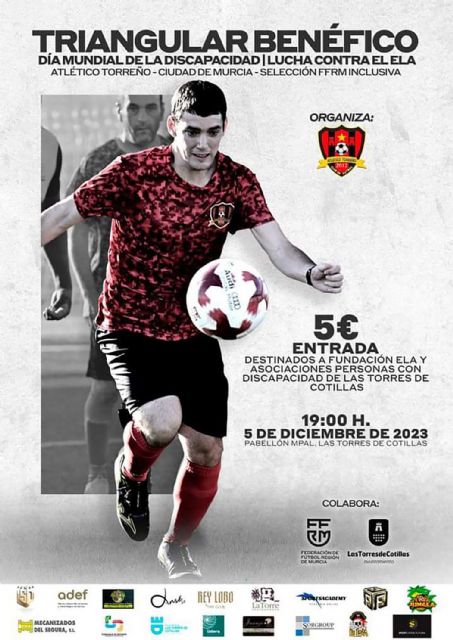 Un triangular de fútbol sala en Las Torres de Cotillas a beneficio de la lucha contra la ELA - 1, Foto 1